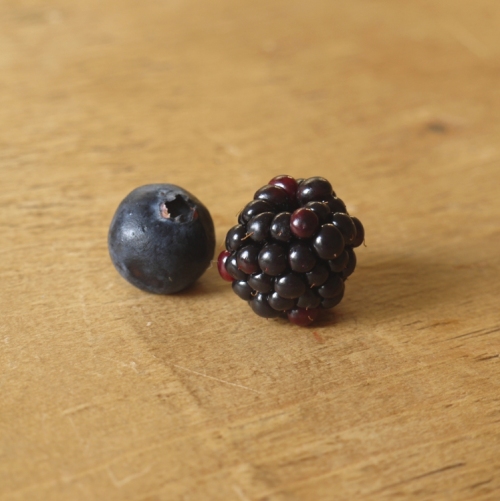 Baked Blueberry, Blackberry & Coconut Oatmeal 